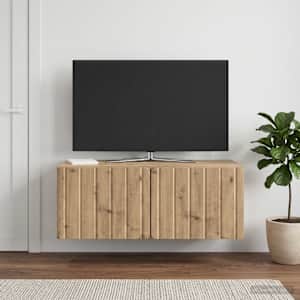 Nástěnná TV skříň 78,5 x 41 x 30 cm Dub artisan - obrázek 4