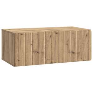 Nástěnná TV skříň 78,5 x 41 x 30 cm Dub artisan - obrázek 2