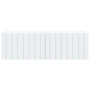Nástěnná TV skříň 98 x 41 x 30 cm Bílá Kompozitní dřevo - obrázek 6