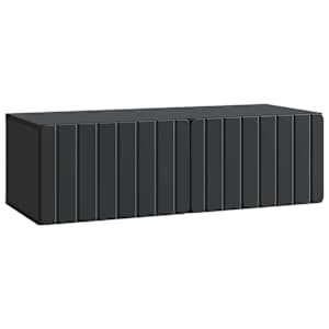 Nástěnná TV skříň 98 x 41 x 30 cm Černá Kompozitní dřevo - obrázek 2