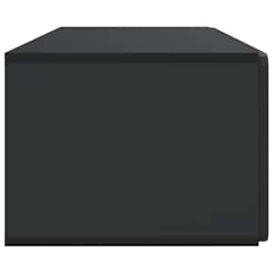 Nástěnná TV skříň 98 x 41 x 30 cm Černá Kompozitní dřevo - obrázek 7