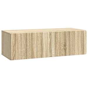 Nástěnná TV skříň 98 x 41 x 30 cm Dub sonoma Kompozitní dřevo - obrázek 2