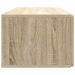 Nástěnná TV skříň 98 x 41 x 30 cm Dub sonoma Kompozitní dřevo - obrázek 7