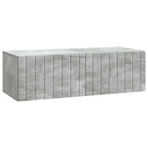 Nástěnná TV skříň 98 x 41 x 30 cm Betonově šedá - obrázek 2