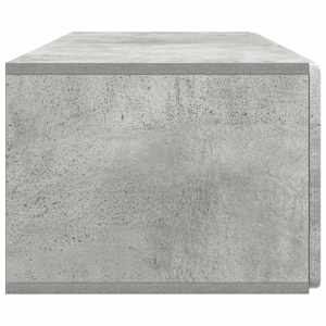 Nástěnná TV skříň 98 x 41 x 30 cm Betonově šedá - obrázek 7
