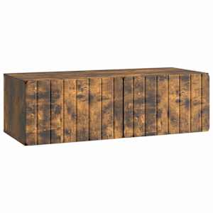 Nástěnná TV skříň 98 x 41 x 30 cm Kouřový dub Kompozitní dřevo - obrázek 2