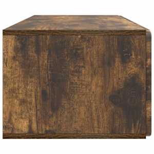Nástěnná TV skříň 98 x 41 x 30 cm Kouřový dub Kompozitní dřevo - obrázek 7