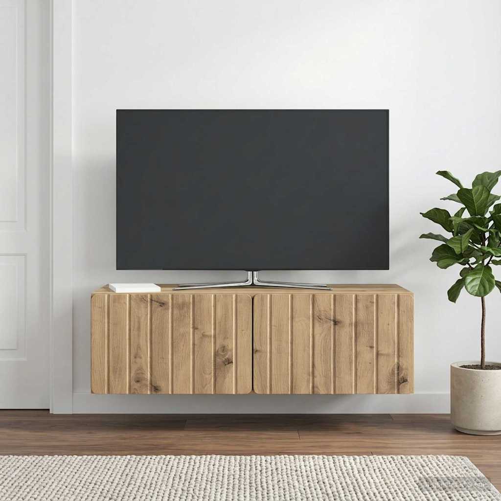 Seinälle asennettava TV-kaappi Artisaanitammi 98 x 41 x 30 cm