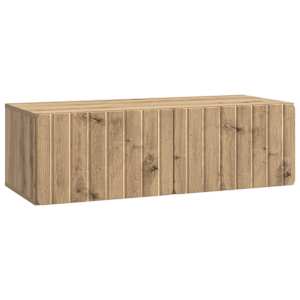 Nástěnná TV skříň 98 x 41 x 30 cm Dub artisan Kompozitní dřevo - obrázek 2
