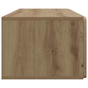 Nástěnná TV skříň 98 x 41 x 30 cm Dub artisan Kompozitní dřevo - obrázek 7