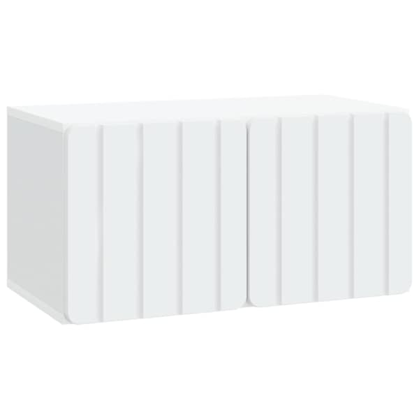 vidaXL Rippuv TV kapp 59,5 x 31 x 30 cm Valge Tehispuit