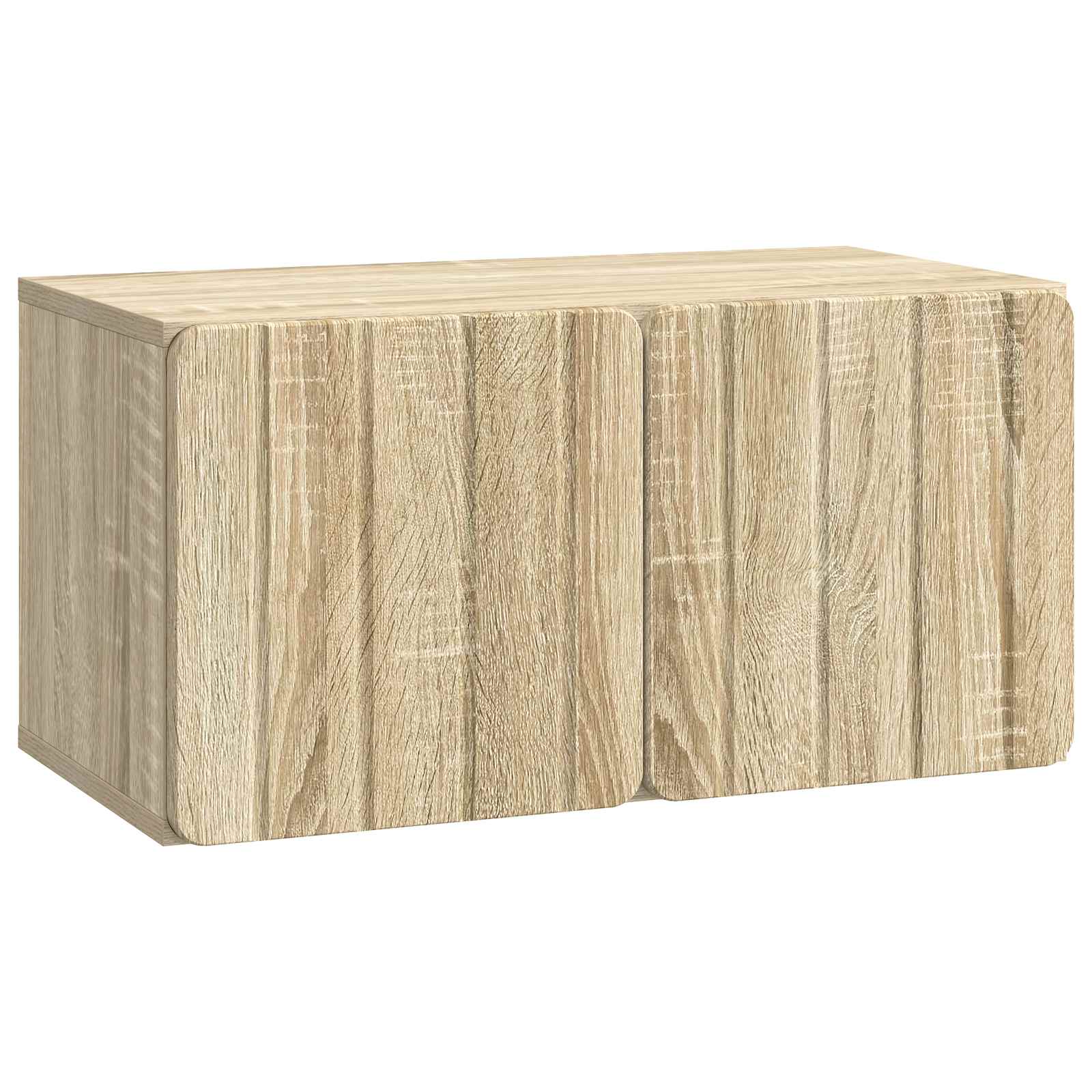 Seinälle asennettava TV-kaappi Sonoma-tammi 59,5 x 31 x 30 cm