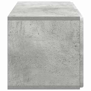 Nástěnná TV skříň 59,5 x 31 x 30 cm Betonově šedá - obrázek 7