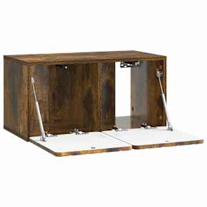 Nástěnná TV skříň 59,5 x 31 x 30 cm Kouřový dub - obrázek 5