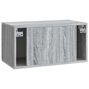 Nástěnná TV skříň 59,5 x 31 x 30 cm Šedý Sonoma - obrázek 8