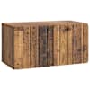 vidaXL Rippuv TV kapp 59,5 x 31 x 30 cm Vana puit Tehispuit