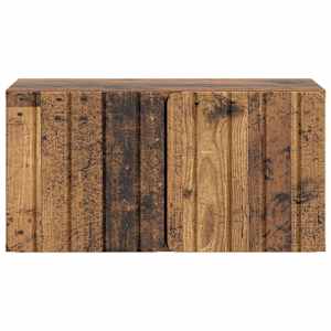 Nástěnná TV skříň 59,5 x 31 x 30 cm Staré dřevo - obrázek 6