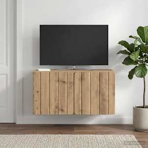 Nástěnná TV skříň 59,5 x 31 x 30 cm Dub artisan - obrázek 1