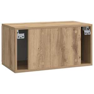 Nástěnná TV skříň 59,5 x 31 x 30 cm Dub artisan - obrázek 8