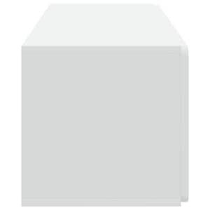 Nástěnná TV skříň 78,5 x 31 x 30 cm Bílá Kompozitní dřevo - obrázek 7