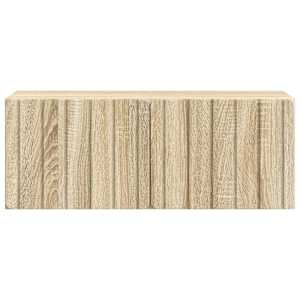 Nástěnná TV skříň 78,5 x 31 x 30 cm Dub sonoma Kompozitní dřevo - obrázek 6