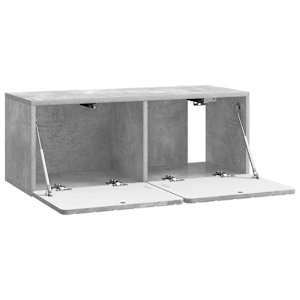 Nástěnná TV skříň 78,5 x 31 x 30 cm Betonově šedá - obrázek 5
