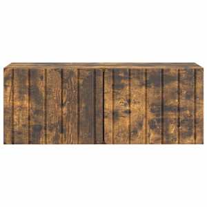 Nástěnná TV skříň 78,5 x 31 x 30 cm Kouřový dub - obrázek 6