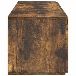 Nástěnná TV skříň 78,5 x 31 x 30 cm Kouřový dub - obrázek 7