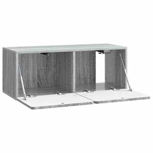 Nástěnná TV skříň 78,5 x 31 x 30 cm Šedý Sonoma - obrázek 5