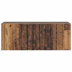 Nástěnná TV skříň 78,5 x 31 x 30 cm Staré dřevo - obrázek 6