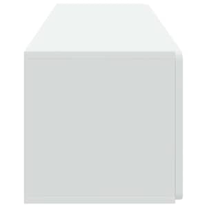 Nástěnná TV skříň 98 x 31 x 30 cm Bílá Kompozitní dřevo - obrázek 6