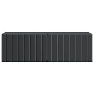 Nástěnná TV skříň 98 x 31 x 30 cm Černá Kompozitní dřevo - obrázek 6
