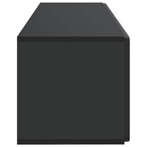 Nástěnná TV skříň 98 x 31 x 30 cm Černá Kompozitní dřevo - obrázek 7