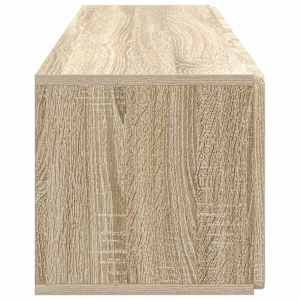 Nástěnná TV skříň 98 x 31 x 30 cm Dub sonoma Kompozitní dřevo - obrázek 7