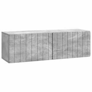 Nástěnná TV skříň 98 x 31 x 30 cm Betonově šedá - obrázek 2