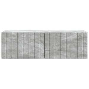 Nástěnná TV skříň 98 x 31 x 30 cm Betonově šedá - obrázek 6