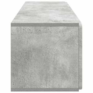Nástěnná TV skříň 98 x 31 x 30 cm Betonově šedá - obrázek 7
