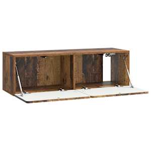 Nástěnná TV skříň 98 x 31 x 30 cm Staré dřevo Kompozitní dřevo - obrázek 5