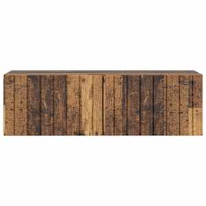 Nástěnná TV skříň 98 x 31 x 30 cm Staré dřevo Kompozitní dřevo - obrázek 6