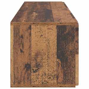 Nástěnná TV skříň 98 x 31 x 30 cm Staré dřevo Kompozitní dřevo - obrázek 7