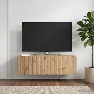Nástěnná TV skříň 98 x 31 x 30 cm Dub artisan Kompozitní dřevo - obrázek 1