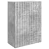 vidaXL Seinale kinnitatav kapp 66 x 34,5 x 90 cm Tehispuit Betoonhall
