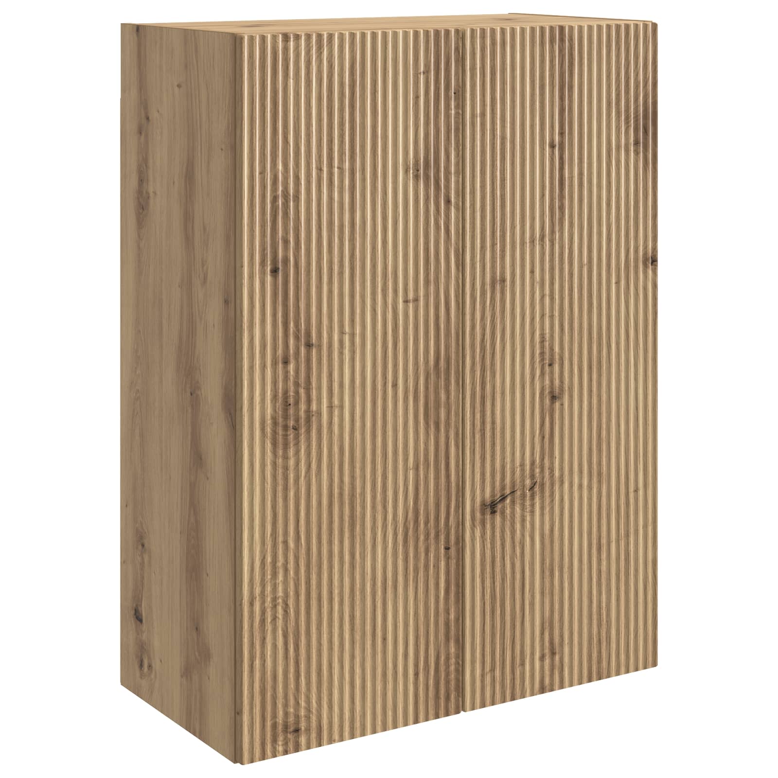 vidaXL Dulap montat pe perete Stejar Artizanal 66 x 34,5 x 90 cm
