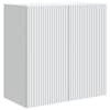 vidaXL Seinale kinnitatav kapp 59 x 31 x 60 cm Tehispuit Valge