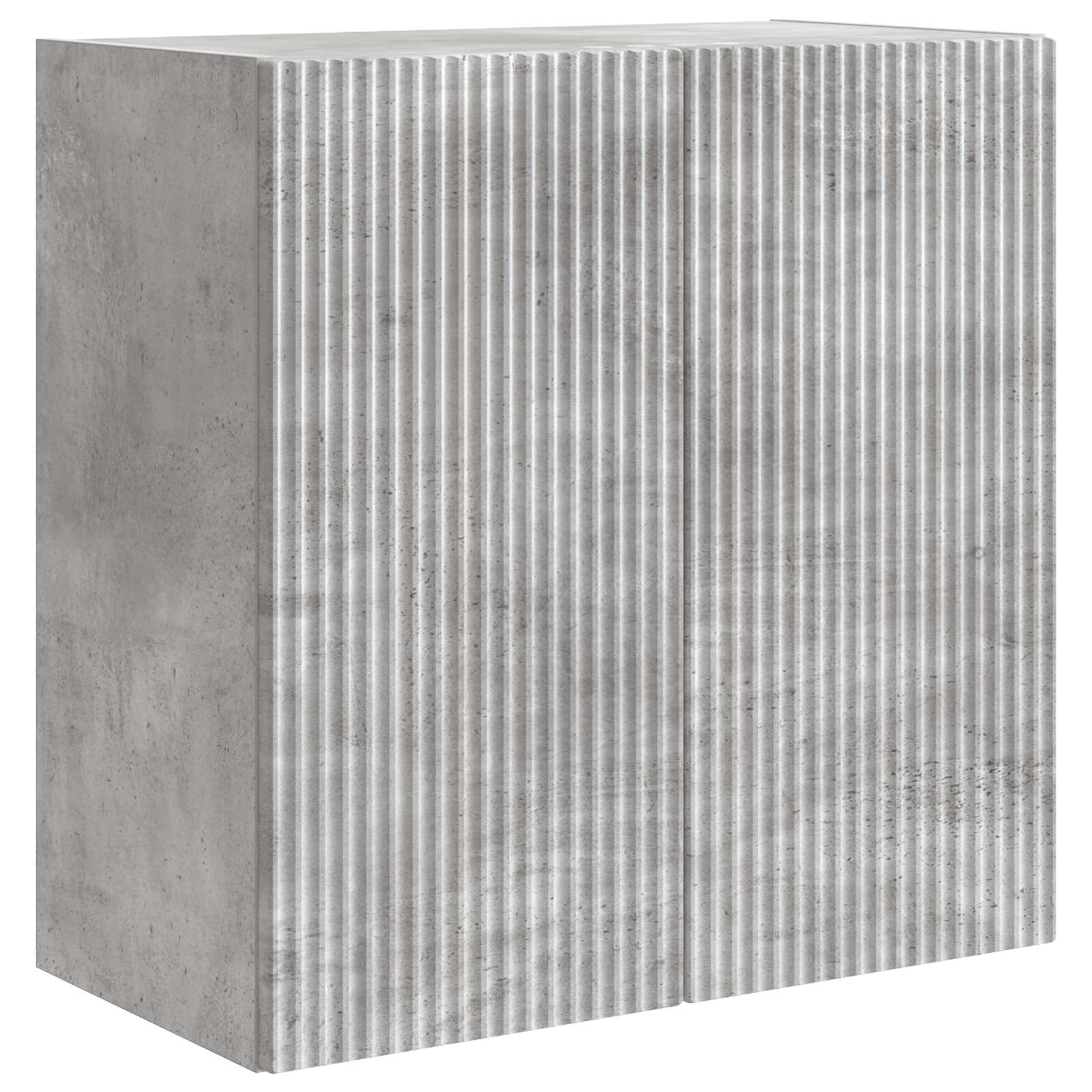 vidaXL Dulap montat pe perete Gri Beton 59 x 31 x 60 cm Lemn prelucrat