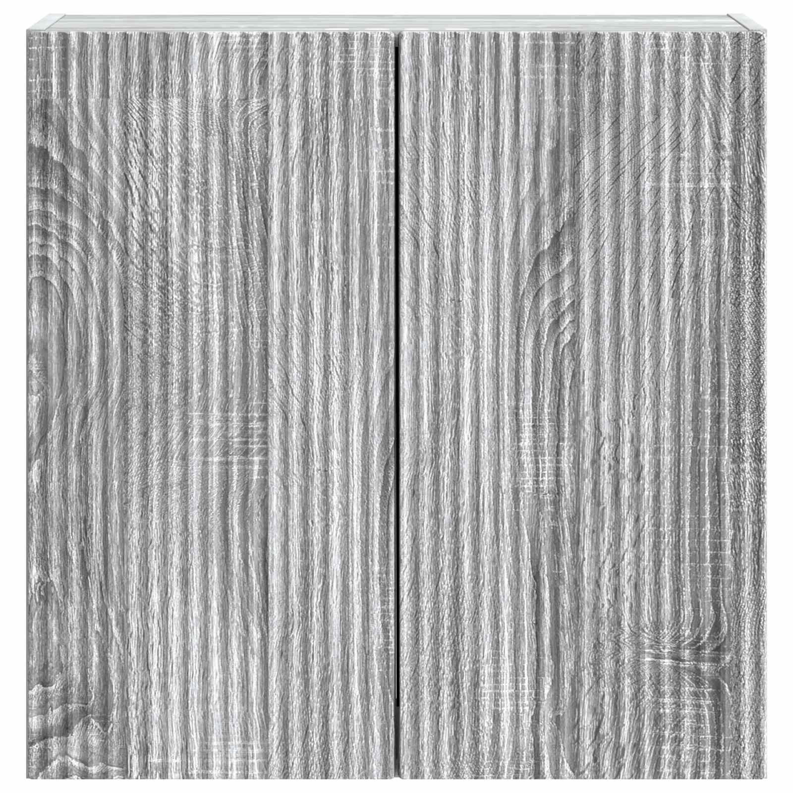 Omara za steno Siva Sonoma 59 x 31 x 60 cm Inženirski les - slika 3