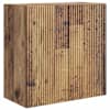 vidaXL Seinale kinnitatav kapp 59 x 31 x 60 cm Tehispuit Vana puit