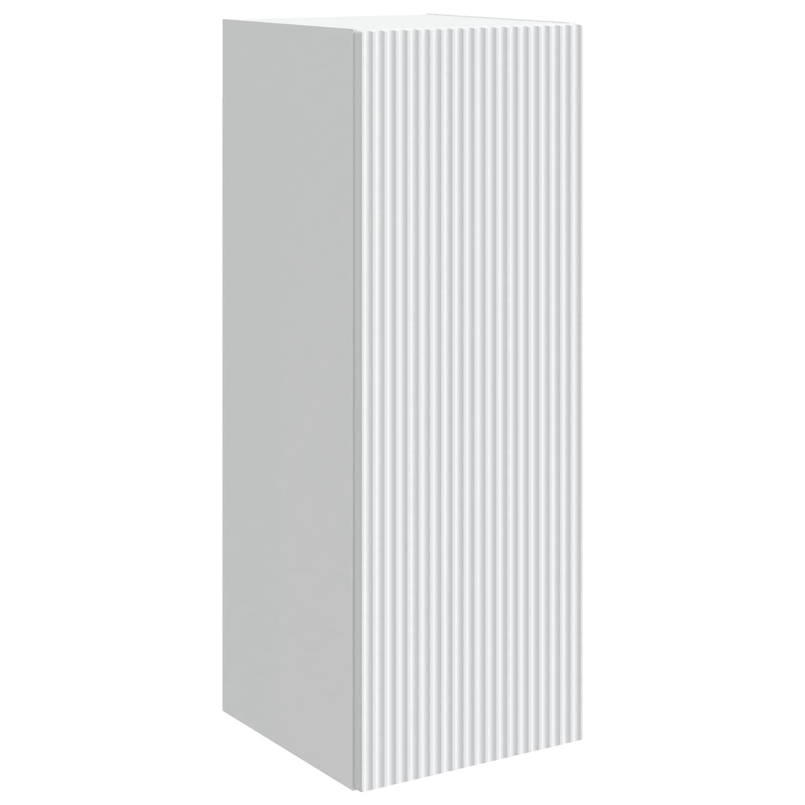 vidaXL Dulap montat pe perete Alb 33 x 34,5 x 90 cm Lemn prelucrat