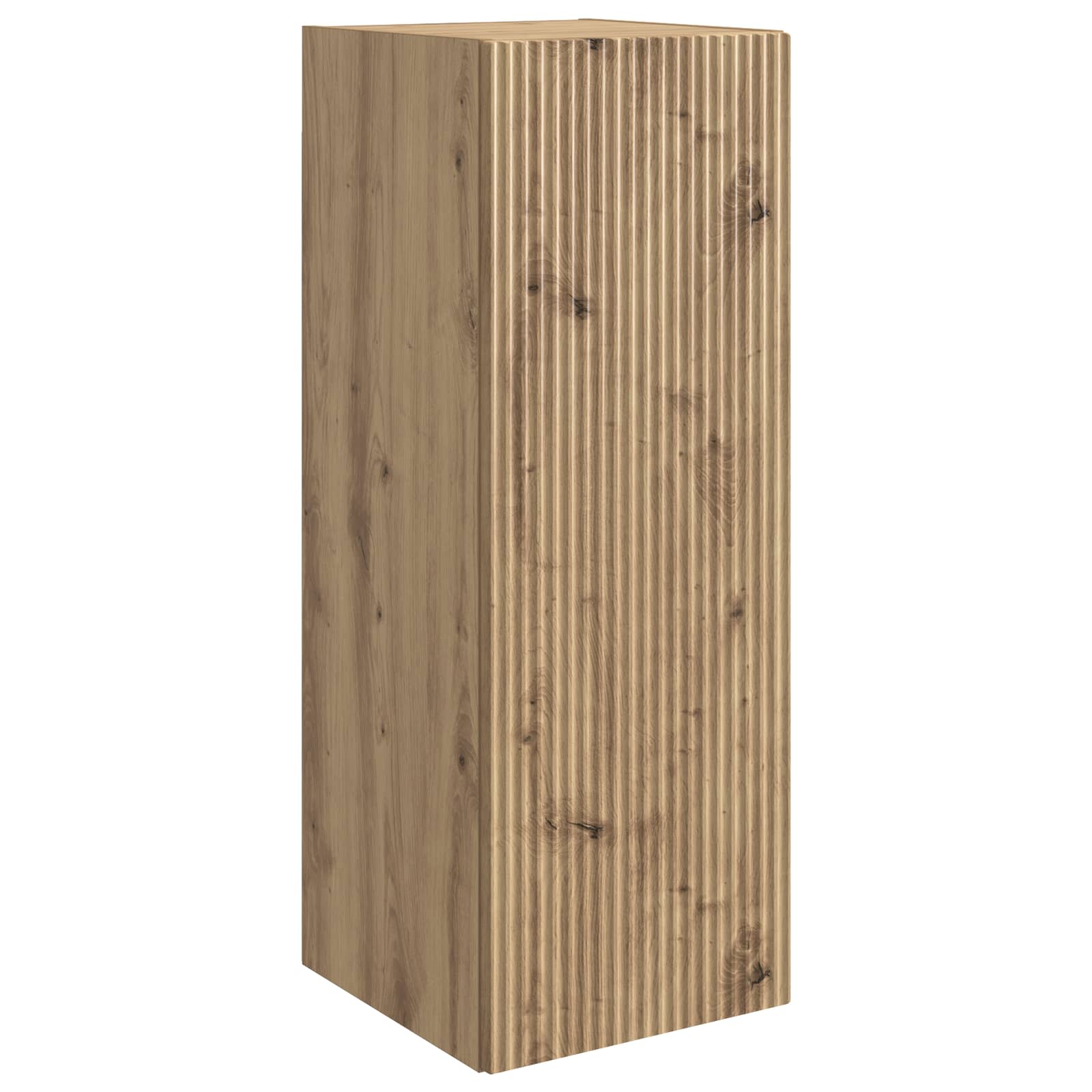 vidaXL Dulap montat pe perete Stejar Artizanal 33 x 34,5 x 90 cm
