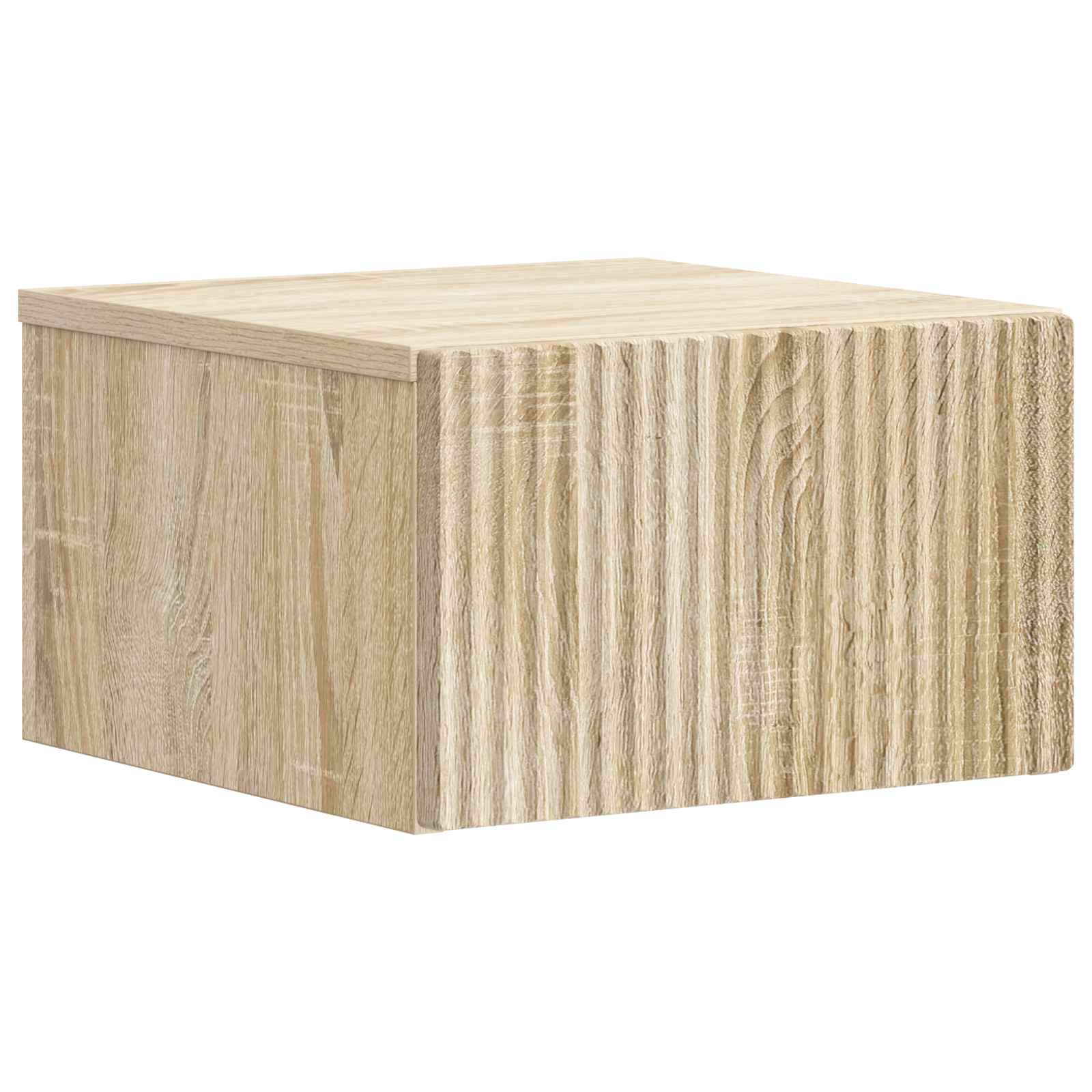 Nástěnný noční stolek 2 pcs Dub sonoma 33 x 34,5 x 20 cm - obrázek 3